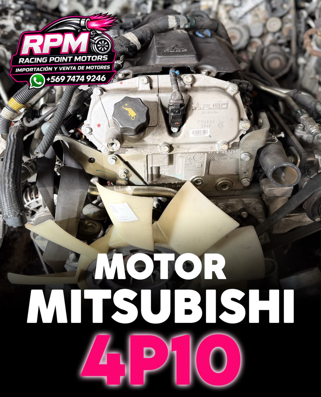 Motor Mitsubishi 4P10 ORIGINAL 

✅ Incluye accesorios de motor
✅ Incluye caja de cambios
✅ Con garantía
✅ Se prueba el f