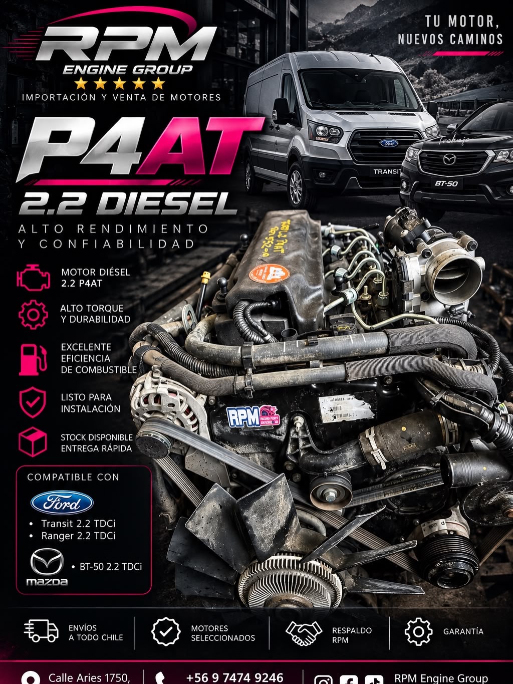 🔥 MOTORES QUE MUEVEN TU NEGOCIO 🔥

En RPM Engine Group seguimos sumando opciones para que tu vehículo vuelva a la ruta c